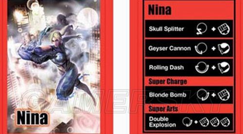 街头霸王X铁拳NINA的角色攻略 1