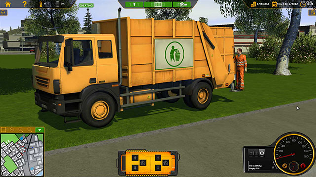回收:垃圾车模拟